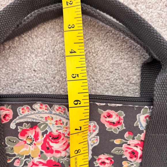 Cath Kidston London Paisley Rose Oil Cloth Weekend‎ Travel Bag Shoulder Strap - Picture 11 of 12